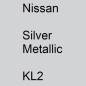 Preview: Nissan, Silver Metallic, KL2.